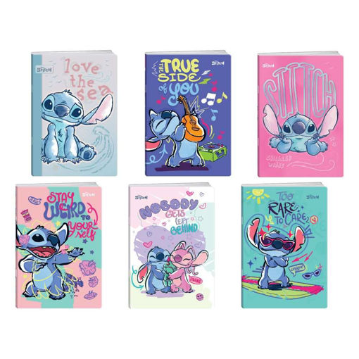 Picture of A5 STITCH LINED NOTEBOOK 50 PGS